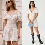 Faithfull the Brand Women's Aya Mini Dress US 2 180$ Summer Vacation Spring Photo 1