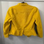 ZARA  Blazer Mustard Yellow Structered Blazer Size Small Photo 6