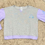 Disneyland metallic purple sweatshirt size XL Photo 0