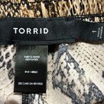 Torrid  Animal Snakeskin Print Pull-On Taper Stretch Crepe High-Rise Pants 1X Photo 8