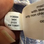 Lane Bryant  Shorts Women’s size 18/20 pull-on linen blend striped beach coastal Photo 7