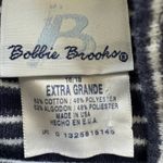 Chic VTG Bobbie Brooks Women XLMock Neck Striped Top USA Nautica fisherman y2k Blue Size undefined Photo 1