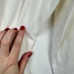 Athleta Farallon Weekender Pants White Cotton Blend Size Small Snap Ankle Jogger Photo 9