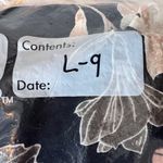 Nicole Miller Original Floral Print Women's linen floral sheath V neck dress XXL Photo 9