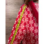 Caribbean Joe  size Large tunic women Pink Resort Pool V neck Vacation Tunic Photo 3