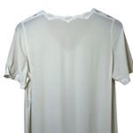 VTG Rositta 100% Silk Nightgown Maxi Ivory Bridal Victorian Romantic Sz M Lace Size M Photo 4