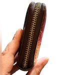 Vivienne Westwood Cosmic Galaxy Red & Black Multicolored Long Wallet Photo 10