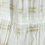 Aerie  Tie Dye Maxi Dress White Size Small Ethereal Goddess Summer Bohemian Beach Photo 7