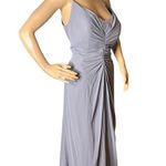 BARI JAY STYLE 1864 bridesmaids dress in gray size 18 Silver Photo 6