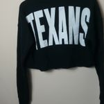 Barefoot Campus S TEXANS Black Crop Texans Top Photo 1