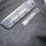 Marciano By Guess Black Mini Flapper Bodycon Fringe Plunge Dress XS Extra Small Photo 8