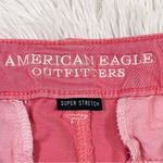 American Eagle Super Stretch Women’s Pink AEO Twill Midi Shorts 4 Photo 7