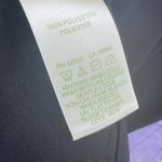 Sigrid Olsen Black Long Sleeve Wrap Dress Classic Style Neutral Office Classic Photo 7