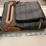 Giani Bernini  Chic Black and Tan Patterned Crossbody Bag like new!!!! Photo 4