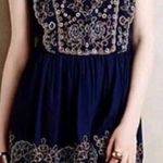 Anthropologie Vanessa Virginia Putomayo Beaded Embroidered Mini Dress Size XS Photo 0