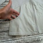 The North Face  Women's Full Zip Track Jacket XS Extra Small Oatmeal Beige Cream Photo 5