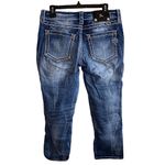 Miss Me  Boyfriend Capri Distressed Denim Jeans Photo 2