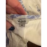 Rails Dress Women Medium Blue White Cloud Tie Dye Linen Blend Delilah Midi Photo 9