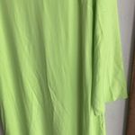 Mara Hoffman Naliyah V-Neck Midi Dress Neon Green Photo 4