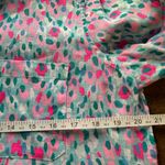 Lilly Pulitzer  Sea View 100% Linen Shirt Blouse Top  - L Large Photo 6