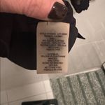 Elie Tahari  black silk lace tunic top scoop neck full sleeve $350 XL Photo 6