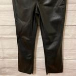 ZARA  Faux Leather Black Ankle Pants Photo 6