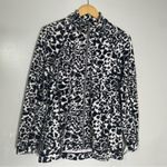 Tommy Bahama  Aruba Desert Cat Full-Zip Leopard Cheetah Sweatshirt‎ Jacket Small Photo 1