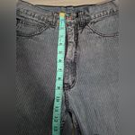 Vintage Lawman Pinstripe Ankle Zip Denim Jeans Women's Blue Size undefined Photo 6