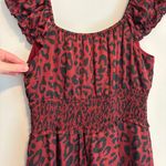 Buddy Love Crimson and Black Dress Red Size L Photo 5