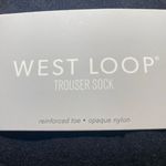 West Loop  Classic Black Trouser Socks Photo 1
