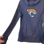 Womens Jacksonville Jaguars Majestic Charcoal Great Play Pullover Hoodie Gray Size M Photo 2
