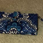 Vera Bradley  Blue Floral Wristlet Wallet Photo 0
