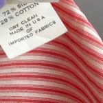 Marc Jacobs RED WHITE MICRO STRIPED SLEEVELESS BOW DETAIL SILK TOP 8 Photo 6
