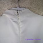 BLITHE Asymmetrical sleeveless Dress off white/ ivory, women size S White Photo 9