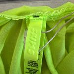 SKIMS  Summer Mesh Lace Deep Plunge Long Dress  Green Small NWT Photo 6