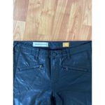 Pilcro and the letterpress faux leather Moto Jacket style‎ Black Pants Size 27 Photo 3