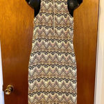 Pink republic  Boho Chic Knee Length Dress Vibrant Geometric Pattern & Breezy Fit Photo 12