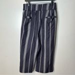 Lane Bryant Lane Bryant The Laney Blue Stripe Crop High Rise With Power Pockets Size 28 Photo 3