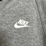 Nike  Women's Heather Gray 1/4 Zip Fleece Hoodie Pullover Sweater Large Photo 2