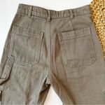 Nasty Gal  Olive Green High Rise Cargo Pants Photo 2