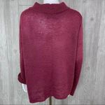 Wooden Ships  long sleeve mohair / wool / acrylic knit pink sweater LG Photo 2