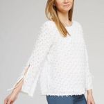 Nic+Zoe  Paper White Clip It Up Blouse Photo 0