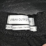 Urban Outfitters  Womens Black Wide‎ Leg Crop Pants XL Photo 3