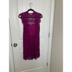 Free People  Magenta Lace Mini‎ Dress Romantic Boho Evening Cocktail Party medium Photo 1