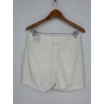 Nike ‎ Dri Fit Victory Chino Shorts Womens Medium White Standard Fit Logo Golf Photo 3