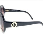 Tory Burch Black Oversized Sunglasses Photo 6
