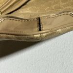 Authentic Coach Signature C Glitter/Shimmer Crossbody Bag Beige/Tan Heart Charm Photo 8