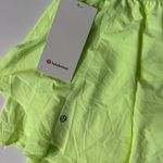 Lululemon NWT  Court Rival HR Skirt Long Sz 10 Yellow‎ Tennis Golf Skort Photo 7