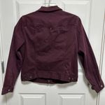 Liverpool  Los Angeles Jacket Denim Burgundy size L Photo 6