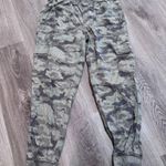American Eagle  Camo Drawstring Cargo Pants Jogger Small Green Lightweight Photo 1